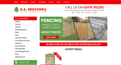 Desktop Screenshot of dabrockwell.co.uk